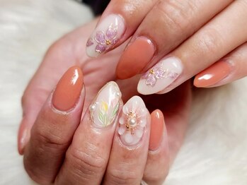 ネイルサロン ジュノ(JUNO)/アート4本 担当ちひろ