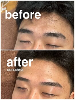 ドープ 新宿南口店(DOPE)/[メンズ/眉毛/アイブロウ/新宿]