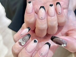 ハート&リボン　フレンチ