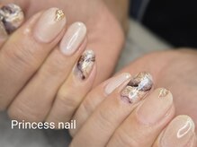 プリンセスネイル(Princess nail)/天然石×水光マグ　11700