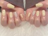 オフ無料＊シンプルデザインネイル＊パラジェル/フィルイン