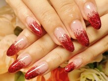 ティーエヌ 麻生店/シンプル×ラメグラデ☆