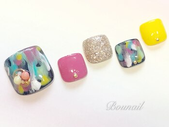 ボネール(nail ＆ eyelash Bounail)/フット定額コース10980円