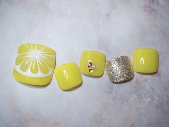 WRネイルズ(WR Nails)/【FOOT】持ち込みアート120分