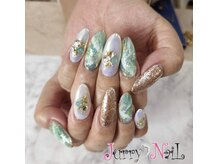 ジュリーネイル 所沢店/大理石ネイル