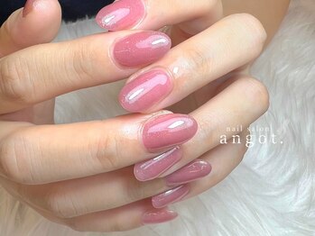 アンガット(angot.)/ピンクラメネイル