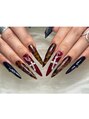 ラッキーネイル(lucky nail) 少しニュアンスなべっ甲ネイル、クール系もお任せください！