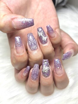 プー(Puu)/ラメグラデーション