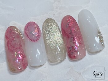ネイルサロン グレイス(Grace)/春デザイン定額