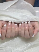 キャンディーネイル(candy nail)/持ち込みフレンチネイル