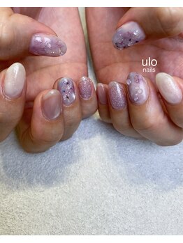 ウロネイルズ(ulo nails)/パープルネイル