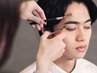 【15分で美眉に♪】デザインメンズ眉毛カット+眉毛メイク