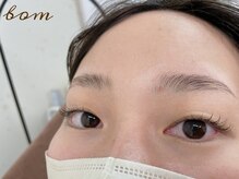 ボム(bom)/まつ毛パーマ×美眉スタイリング