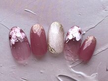 ラテネイル(Latte Nail)/Flower Design