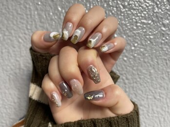 ソウ 難波店 nail salon Sou/ニュアンスネイル
