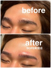 ドープ 新宿南口店(DOPE)/[メンズ/眉毛/アイブロウ/新宿]