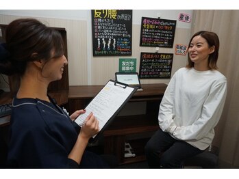 ラクア整体院(LaCua整体院)/『カウンセリング』