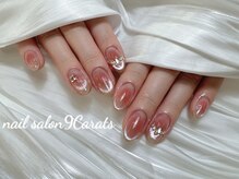 ナインカラット 神田店(9 Carats)/ワンホンネイル　チークネイル