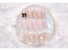 エイト アイラッシュアンドネイル 大宮店(eight)/ガーリーネイル