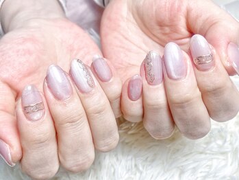 マハロ ネイル 南千住店(Mahalo Nail)/定額制　シンプルコース¥8980