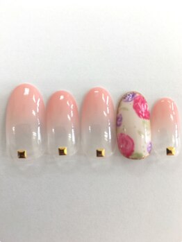 アマービレ(Amabile)/フラワーネイル¥7980