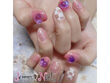 ジュリーネイル 所沢店/アートネイル×ラメ
