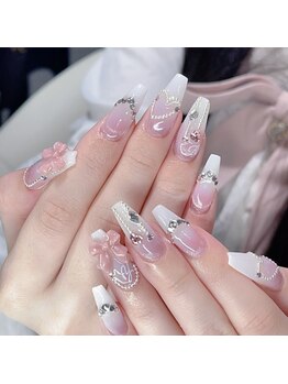 クイーンズビューティーサロン 歌舞伎町店(Queen's beauty salon)/チップ長さだし放題