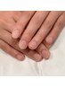 【ハンド】シークレットネイル（マットクリア仕上げ）