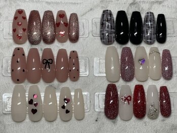 ペチュ(PECHU)の写真/《デザインにこだわりたいという方にオススメ☆》個性も出したいトレンドGirlには華やかネイルを♪