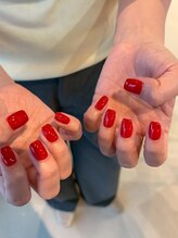 ブリスネイル 名護店(Bliss.nail)/シンプルワンカラー/フィルイン