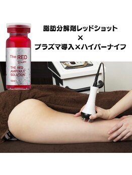 ストロベリーキャンドルの写真/楽に痩せる新習慣！脂肪分解剤×プラズマ導入で、太もも・ヒップまわりを徹底ケア！