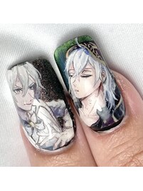 推し活×痛ネイル