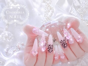 シンデレラネイル(CINDERELLA NAIL)/【チップ長さだしネイル】