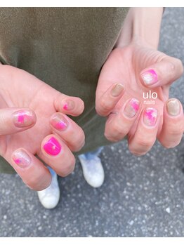 ウロネイルズ(ulo nails)/ピンクとマグネット
