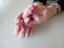 パープルマゼンタグラデーション