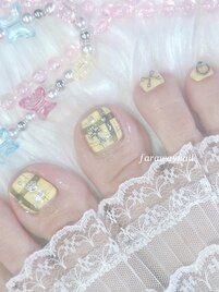 平成チェックネイル☆