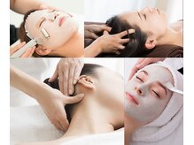 手技をメインとした美肌と癒しのフェイシャル専門店です。