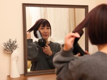 鏡とドライヤーなども、完備しております！