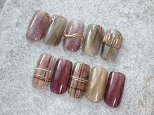 リエル(Riel)/チェックネイル