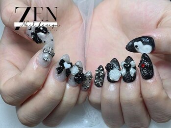 ゼン ネイル デザイン 池袋(ZEN NAIL DESIGN)/* 長 さだしやり放題×つけ放題