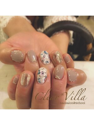 nail salon clear villa【ネイルサロンクリアヴィラ】