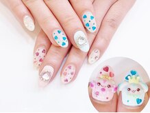 ネイルコレクション ピンク(Nail Collection Pink)/ジェル付放＋キャラ♪プリキュア