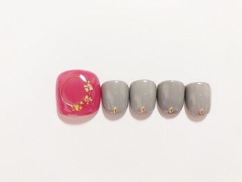 シャックジュール ボゥ(ChaqueJour Beau)/押し花ネイル