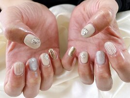 12月定額B クリスマスネイル