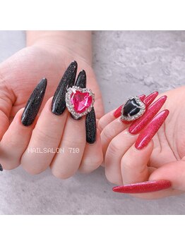 ナナイチゼロ(710)/スカルプ+ワンカラー