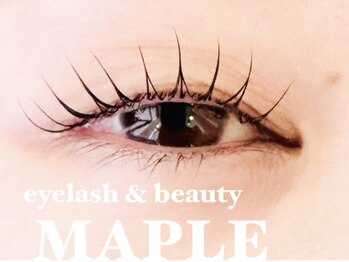メイプル(MAPLE)の写真/【マスカラパーマがおすすめ！】マスカラが滲みやすかったり面倒な方にお勧めです♪毎日のメイク時短にも◎