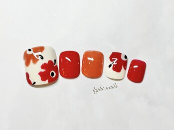 ライトネイルズ センリ(Light nails SENRI)/FOOT定額デザインネイル