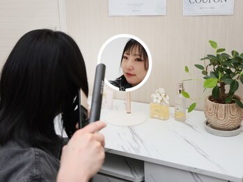 ベベ(Bebe)/施術後はお化粧直しも♪