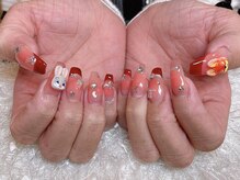 レアネイル 新宿(le'a nail)/チークマグネットデザイン