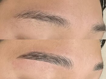 ザ ラッシュルーム 泉大津店(THE LASH ROOM)の写真/メンズにもオススメ☆【メンズNo.1☆眉毛パーマ＆美眉スタイリング(wax脱毛) ¥8700】なりたい印象を叶える*